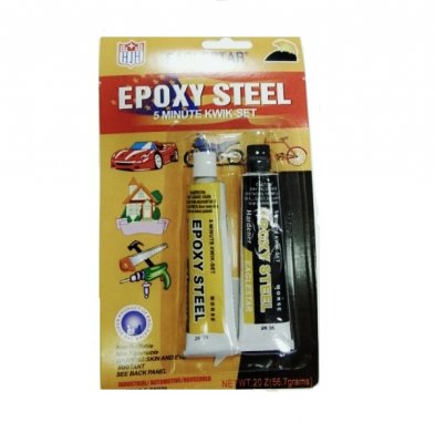 Epoxy Steel - Hurtigvirkende superlim for metall! (En pakke)