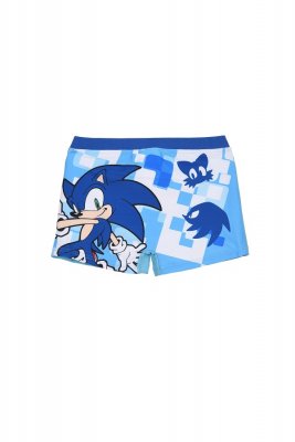 Sonic The Hedgehog blå badebukser
