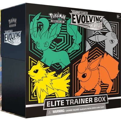 Pokémon Elite Trainer Box Umbreon Flareon Jolteaon Leafeon samlekort Sword & Shield Evolving Skies