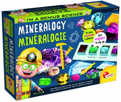 Eksperimenter boksen, finne mineraler
