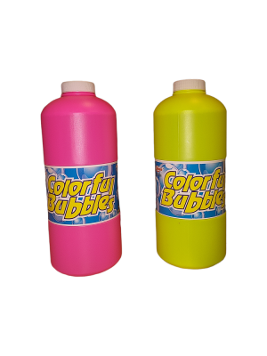 Fargerike såpebobler 1 L