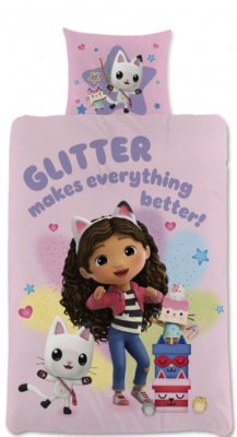 Gabby’s Dollhouse sengetøy 150x210