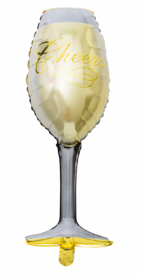 Folie ballong vin glass, 93 cm