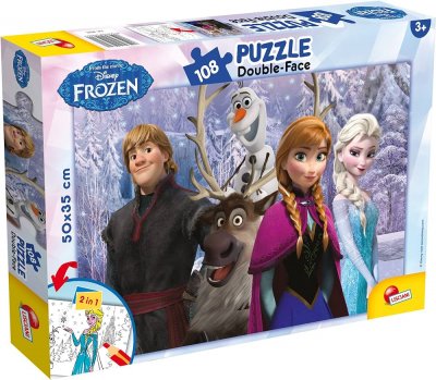 Frozen Puslespill 108 brikkene