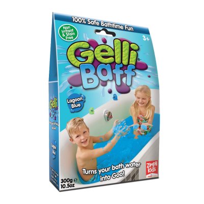 Gelli Baff, Forvandler badevannet til en slimete geggablå, 300 g