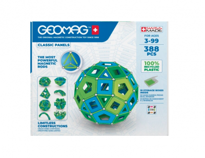 Geomag Classic Panels grønn 388 deler