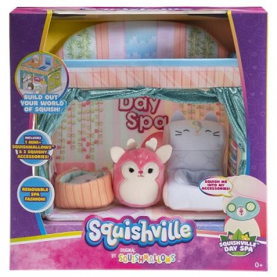 Fylt Squishville dagspa Mini Squishmallows leksjon
