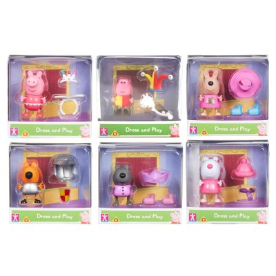 Peppa Gris figur med tilbehør