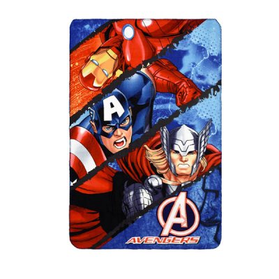 Avengers Captain America Iron-Man og Thor rutete teppe