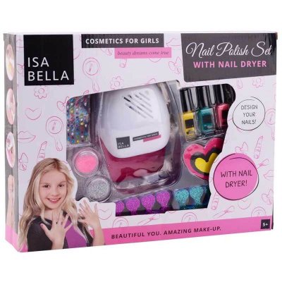 IsaBella Neglelakk med negletørker