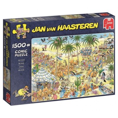 Jan Van Haasteren puslespill, The Oasis, 1500 stykker