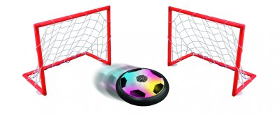 Flytende fotball med fotball