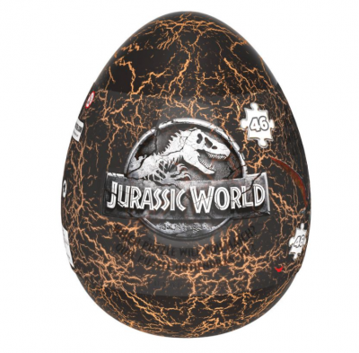 Jurassic World mystery dinosaur puslespill 46bit