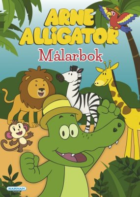 Coloring bok, Arne Alligator