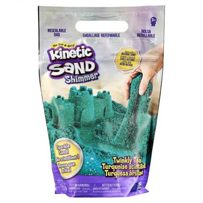 Kinetic Sand glitrende, grønt