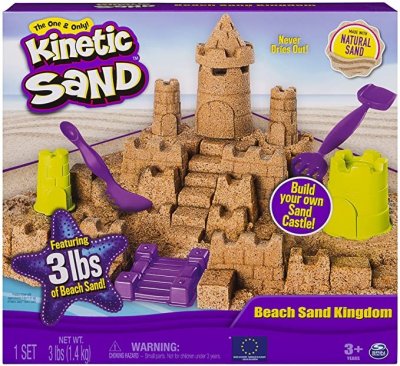 Kinetic Sand Sandslott sett