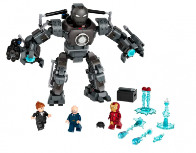 LEGO Iron Man Iron Mongers ødeleggelse