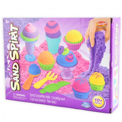 Lekesand med tilbehør - Sand Spirit