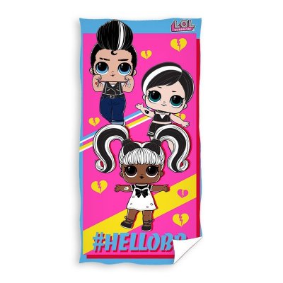 Lol Surprise håndkle 70x140 cm
