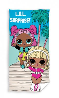 Lol Surprise håndkle 70x140 cm