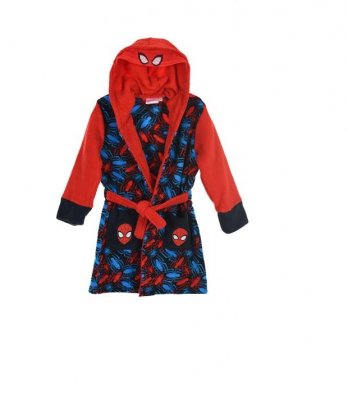 Marvel Spiderman  rød badekåpe