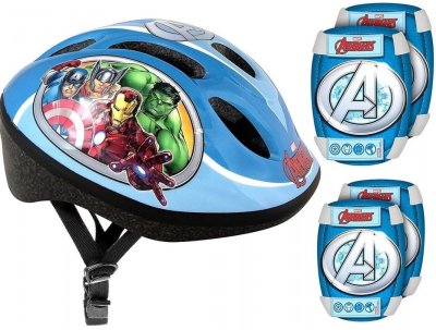 Avengers, beskyttelsesutstyr sykkel 5 deler