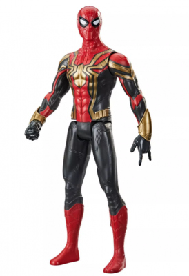 Marvel Spiderman Iron Spider figur Titan Hero Spy