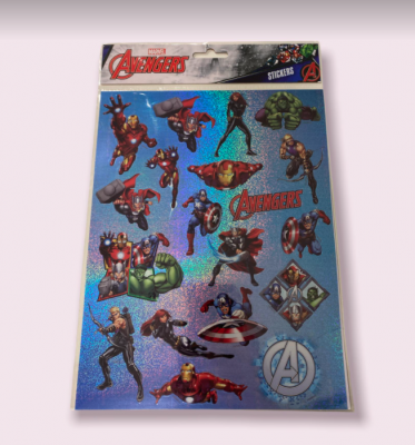 Marvel Avengers 3D-klistremerker