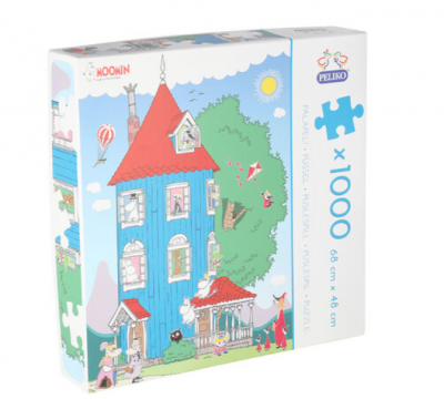 Mummitrollet puslespill Muminhuset 1000 brikker