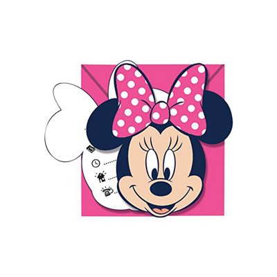 Disney Minnie Mus Invitasjoner