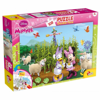 Minni Mus Puslespill 108 brikkene