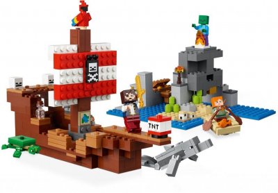 LEGO Minecraft Pirate Ship Adventure