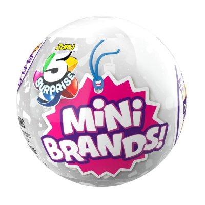 Mini Brands Shopping Zuru blindpose med 5 leker 1-pakk