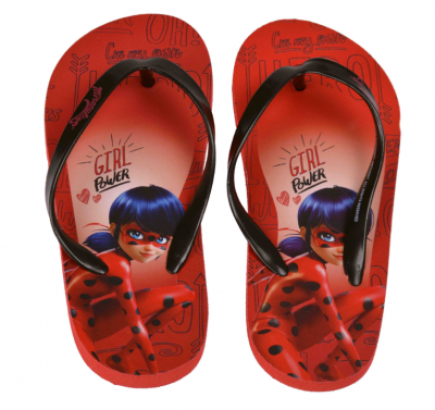 Ladybug røde flip-flops