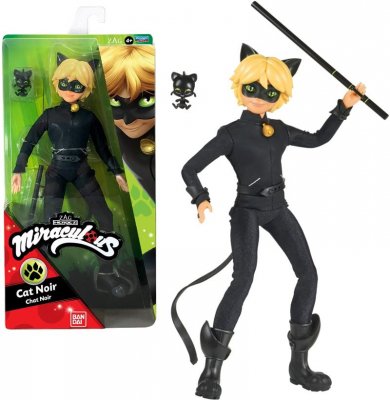 Miraculous Ladybug, Cat Noir dukke med stafettpinne