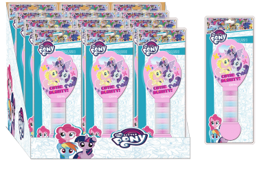 My Little Pony hårbørste inkl. 4 stk hairband