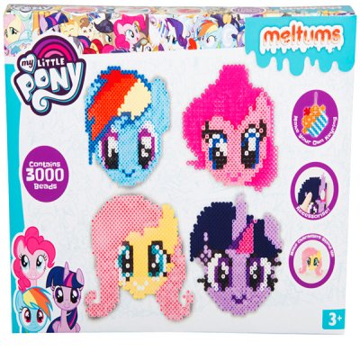 My Little Pony pärlset 3000 stk perler og pegboards 2