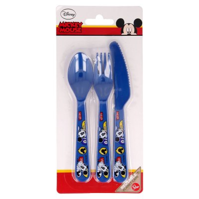 Disney Mickey Mouse plastbestikksett