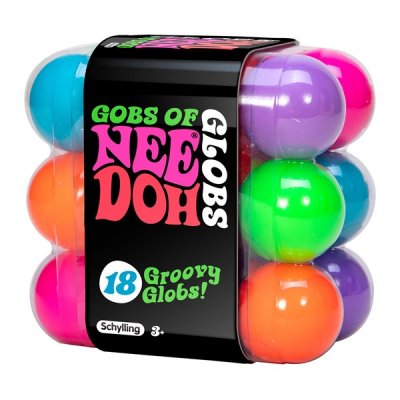 NeeDoh Squishy gobs av globs squeeze balls 18stk