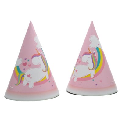 Unicorn festhatter 8 stk