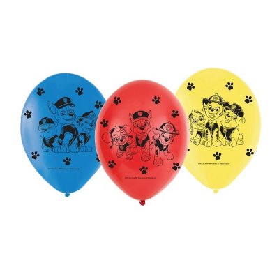 Paw Patrol ballonger 6-pack Latex
