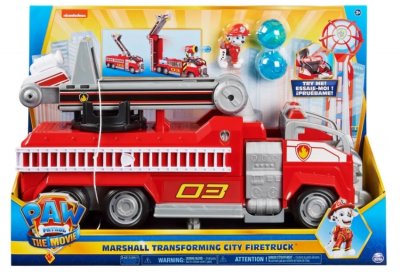 Paw Patrol The Movie Marshall transformere brannbil