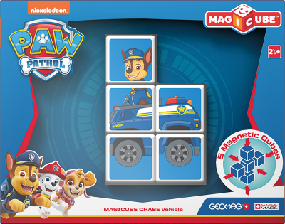 Paw Patrol Chase Geomag Magicube