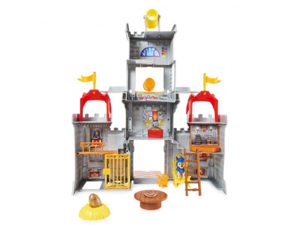 Paw Patrol Rescue Knights hovedkvarter med Chase & Dragon Draco-figurer