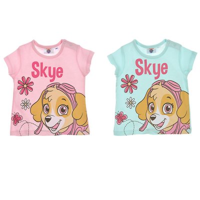 Kortermet T-skjorte PAW Patrol Skye baby