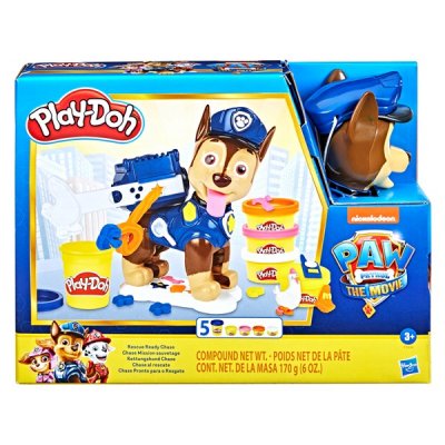 Paw Patrol The Movie Chase Play Doh Playset