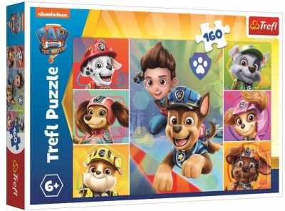 PAW Patrol The Movie puslespill 160 brikker