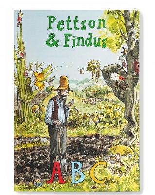 Gubben og Katten Pettson and Findus ABC Textbook Treningsbok