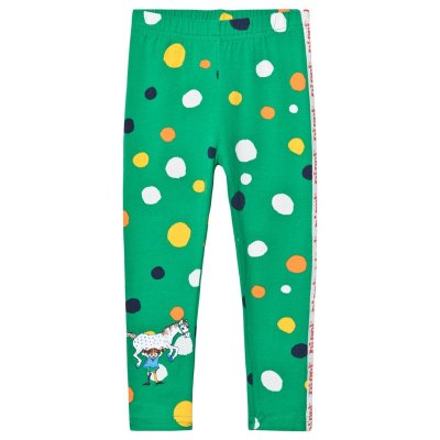 Pippi Langstrømpe Leggings Grønn