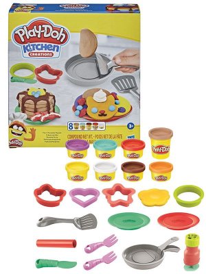 Play Doh Kitchens Creations Flip The Pancakes hjemmelekser